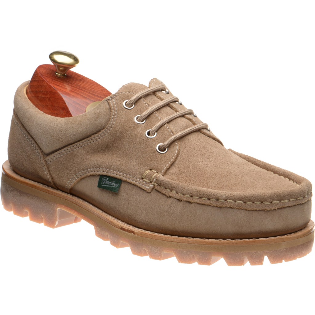 Paraboot Thiers in velours muscade sold by Herring